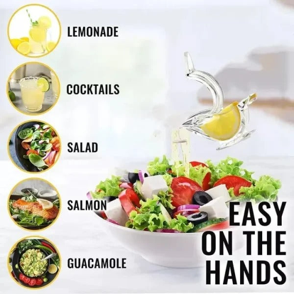 Lemon Slice Squeezer Home Kitchen Bar Hand Gadget