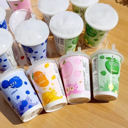 Juics Shape Mini Wet Wipes Tissue, Extremely Portable Tin / 30 Wet Wipes In 1 Juice (random Tin Color And Design )