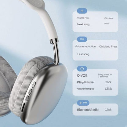 P9 Wireless Bluetooth Headphones Adjustable Over-the-ear Stereo  Headset | Best Quality Wireless Headphones (random Color)P9 Wireless Bluetooth Headphones Adjustable Over-the-ear Stereo Headset | Best Quality Wireless Headphones (random Color)