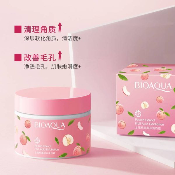 Peach Cream Whitening , Fruit Acid Exfoliating Face Gel Cream 140g