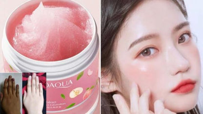 Peach Cream Whitening , Fruit Acid Exfoliating Face Gel Cream 140g