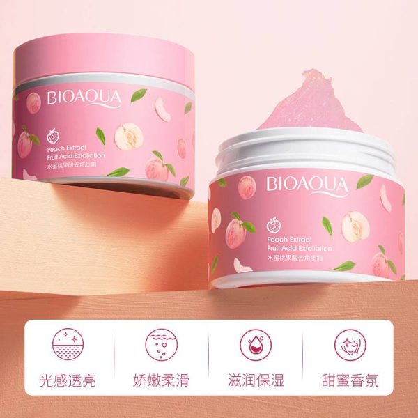 Peach Cream Whitening , Fruit Acid Exfoliating Face Gel Cream 140g