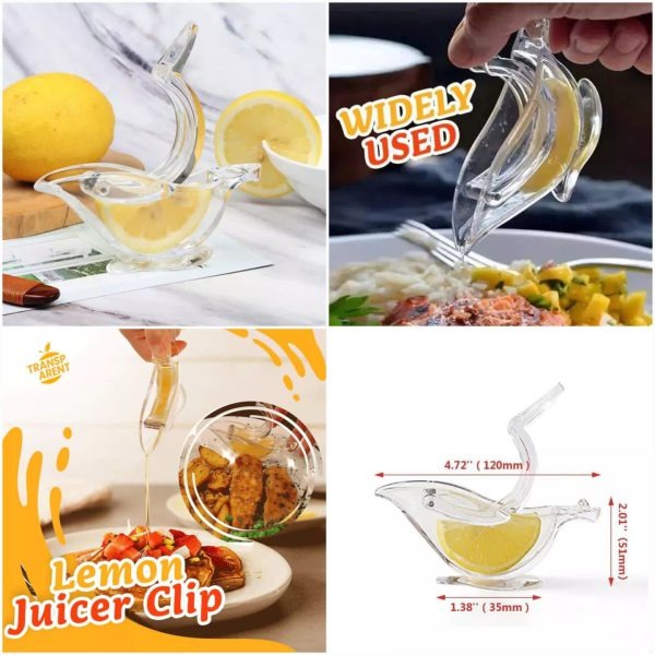 Lemon Slice Squeezer Home Kitchen Bar Hand Gadget