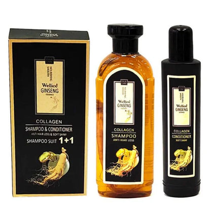 Wellice Ginseng Shampoo And Conditioner Pack For Healthy, Nourished Hair